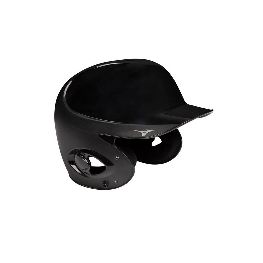 Mens Mizuno MVP Series Solid Batting Helmet Black Philippines (OQXHCR078)